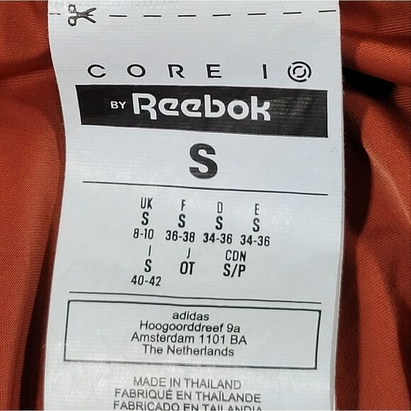 ☔️🔺️Reebok Core 10 Bronze Metallic High Waist Athletic Pants Small - Picture 9 of 10